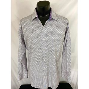 Tailorbyrd Collection Button Down Shirt White XXL